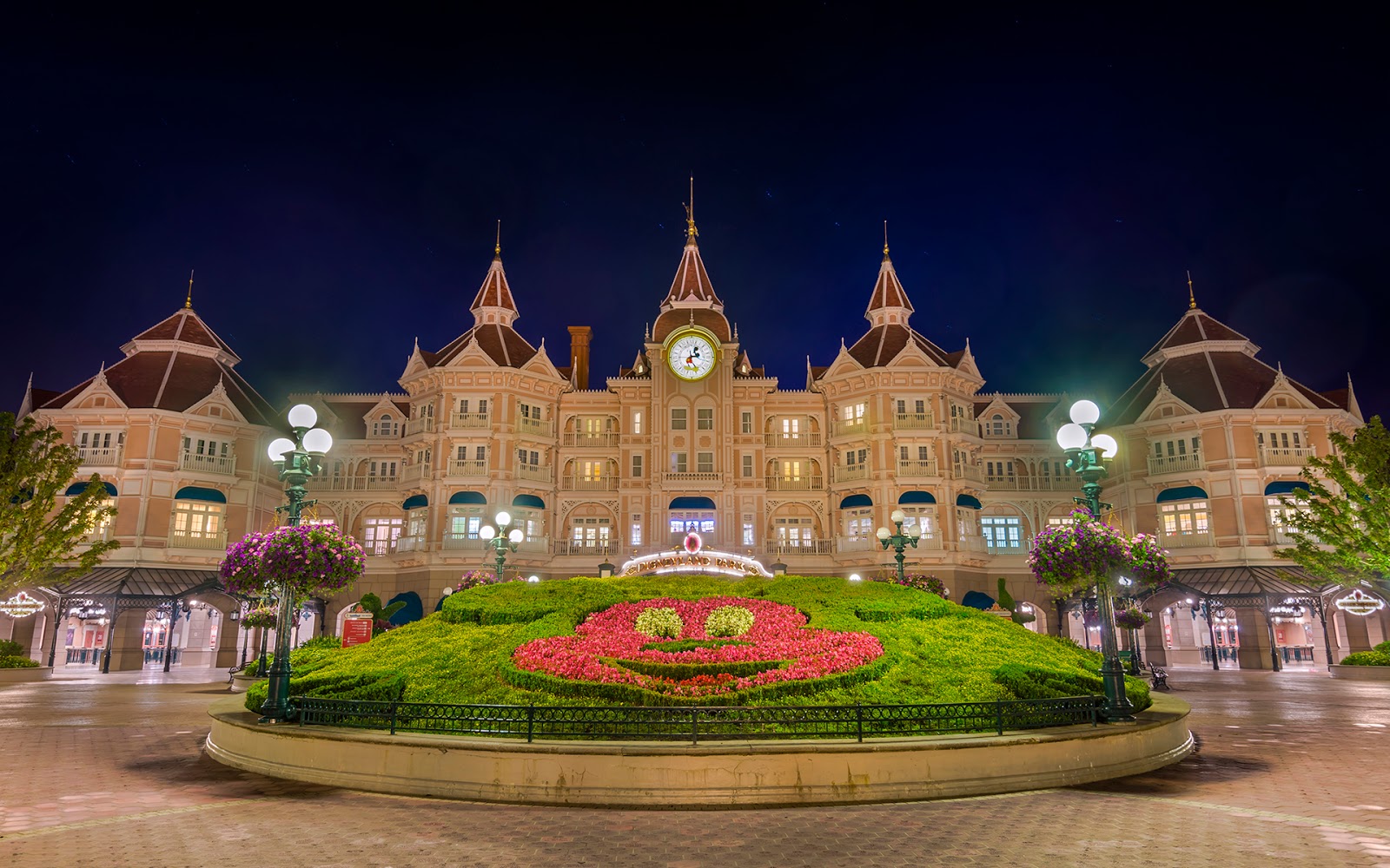 Hotel Disney Paris at Night