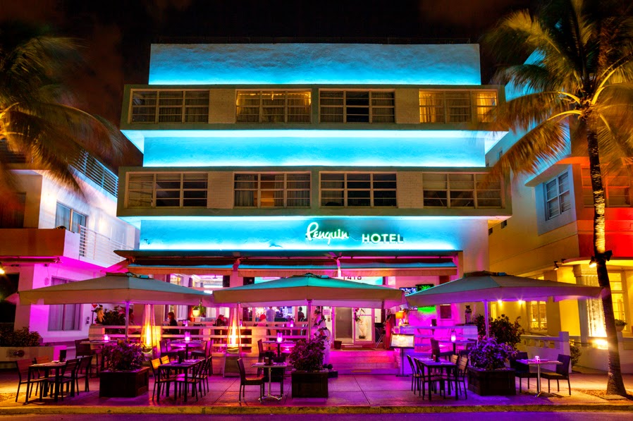 James and Karla Murray Photography Penguin Hotel, South Beach, Miami.