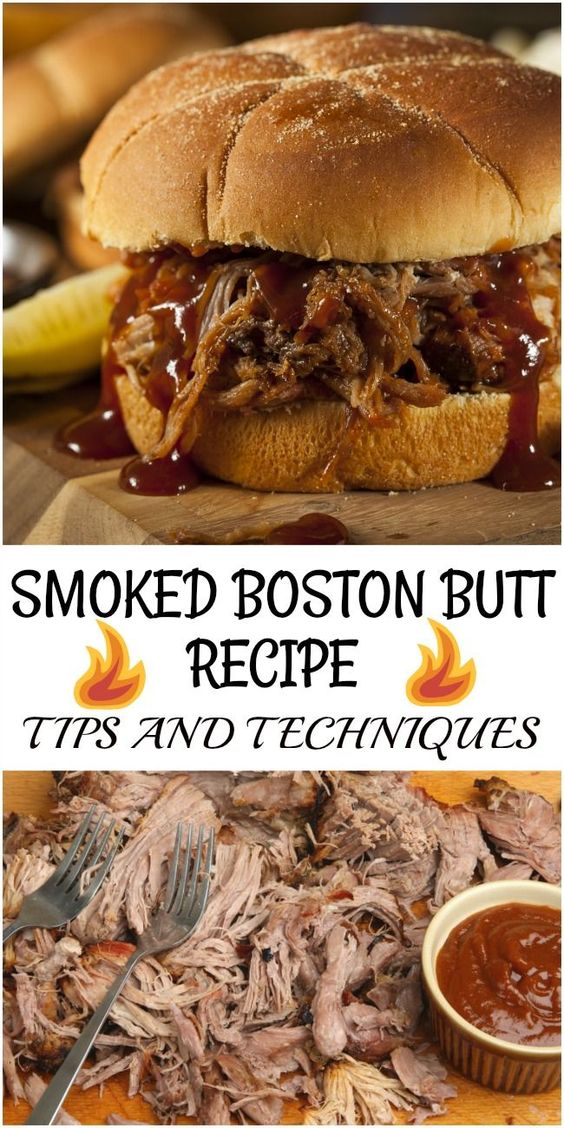 SMOKED BOSTON BUTT RECIPE Easy Food Recipes